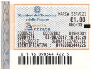 Tasse e visure: al via la nuova marca, obbligatoria dal 1° gennaio