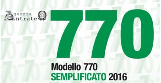 Agenzia delle entrate: approvate le specifiche tecniche per il 770/2016 Ordinario e Semplificato