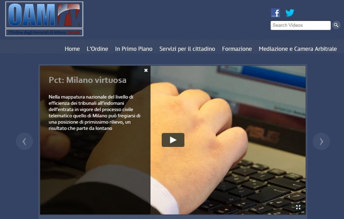Avvocati milanesi in (web) tv!