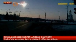 Caduta del meteorite in Russia. Il video reportage di sky tg24