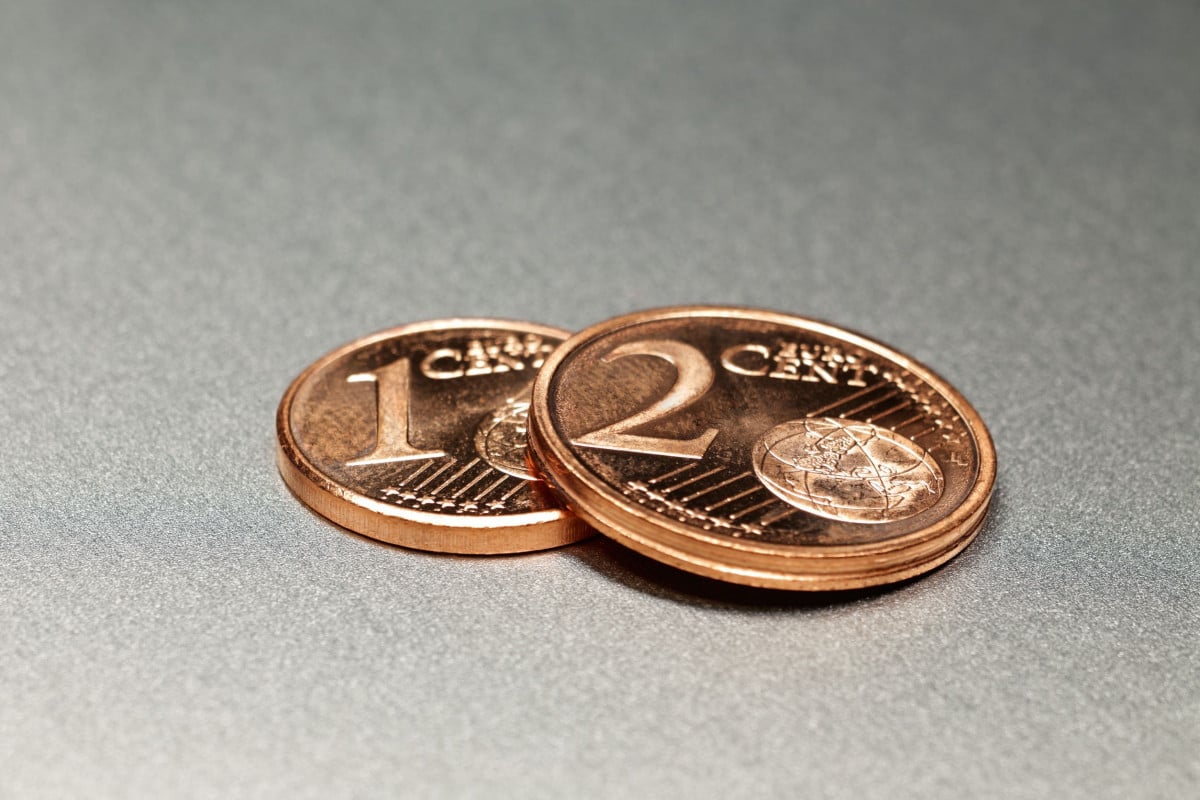 Manovra: dal 2018 addio alle monete da 1-2 centesimi