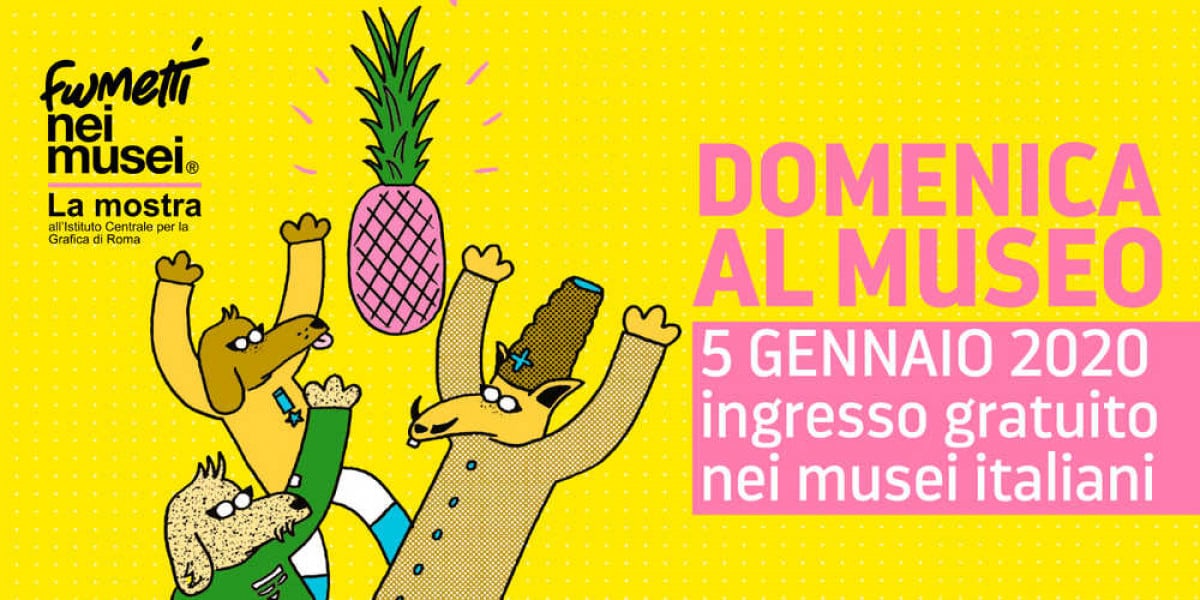 Dal 5 gennaio torna la domenica gratis al museo