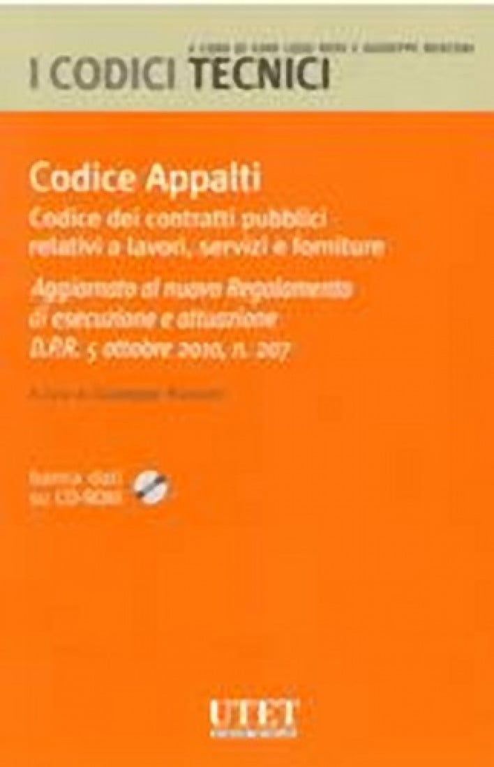 In libreria: Codice appalti - a cura di Giuseppe Rusconi, Utet, marzo 2011