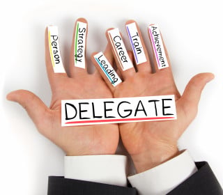 La delega