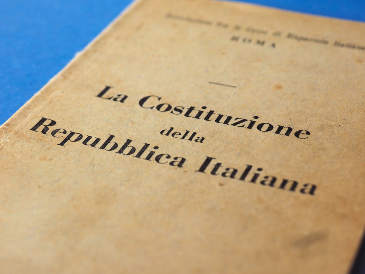 Costituzione e legalità