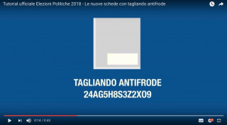 Elezioni 2018: cos'è e cosa fare col tagliando antifrode