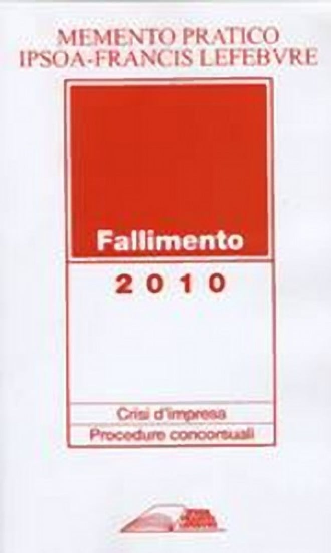 In libreria: Memento pratico / Fallimento 2010