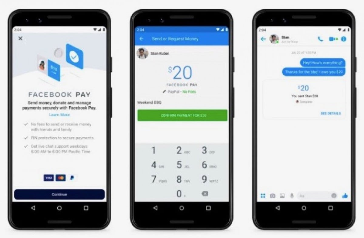Facebook lancia Pay
