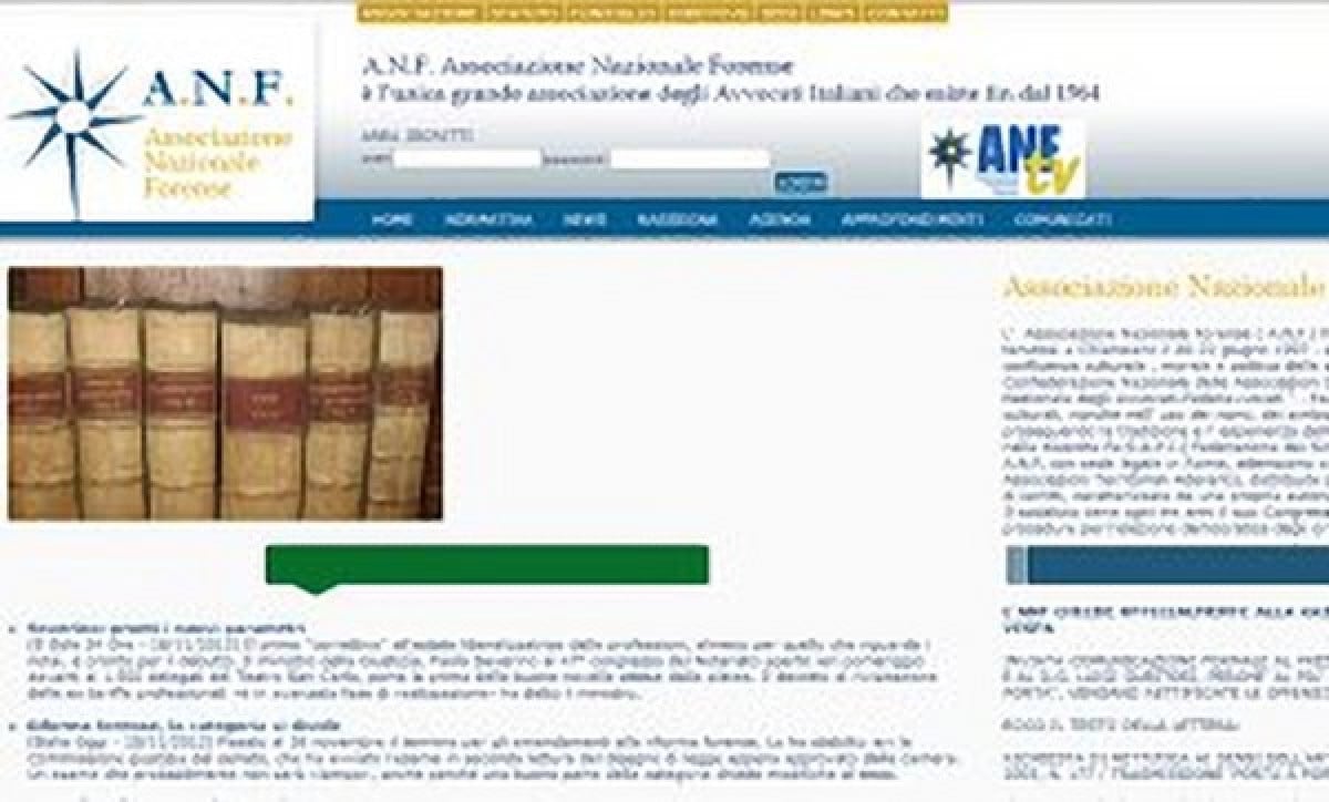 ANF: No ad emendamenti che reintroducono la mediazione obbligatoria