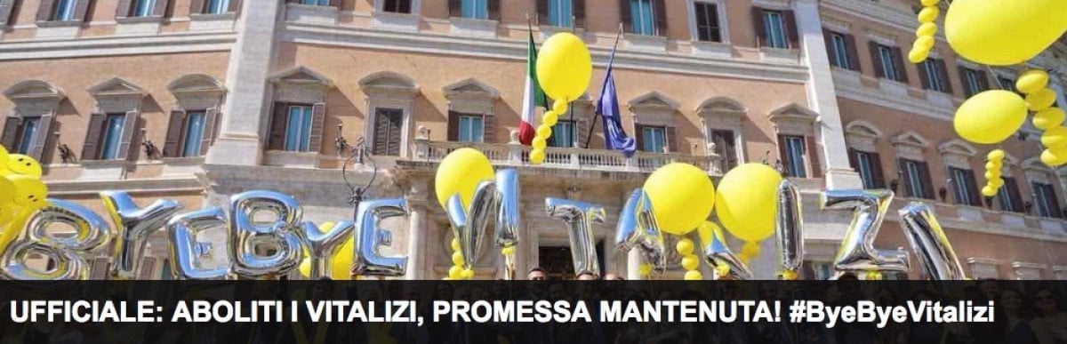Bye bye vitalizi