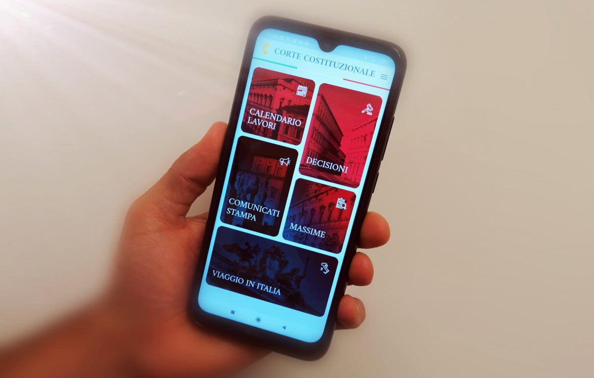 Nasce l'app della Corte costituzionale