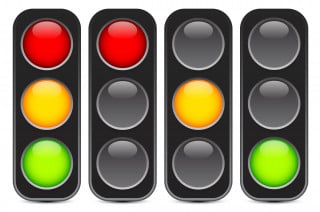 Niente multa se il rosso del semaforo è dubbio