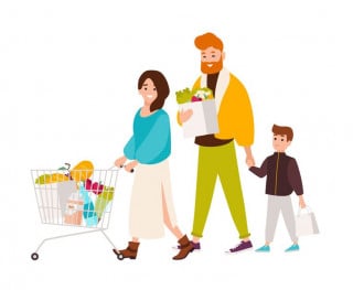 Carta risparmio spesa