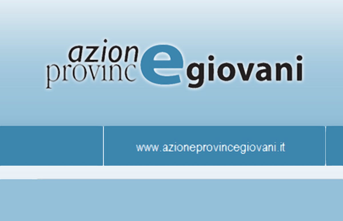 AzioneProvincEgiovani, stanziati 3 milioni e mezzo di euro per le nuove generazioni