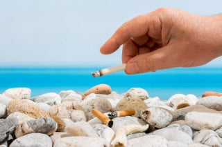 È nata la prima spiaggia totalmente libera dal fumo