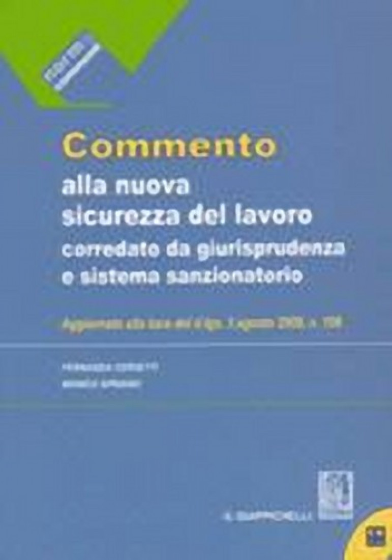 In libreria: Commento alla nuova sicurezza del lavoro
