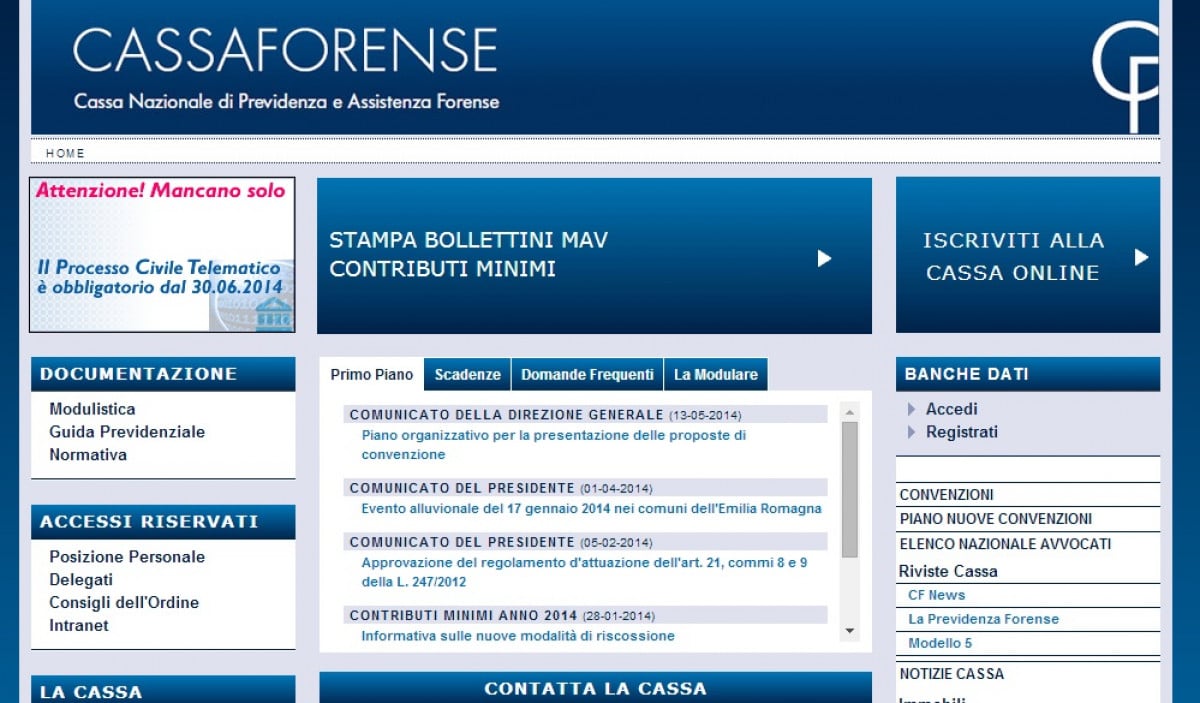 Iscrizione obbligatoria Cassa Forense: il Ministero del Lavoro e delle Politiche Sociali censura Cassa Forense