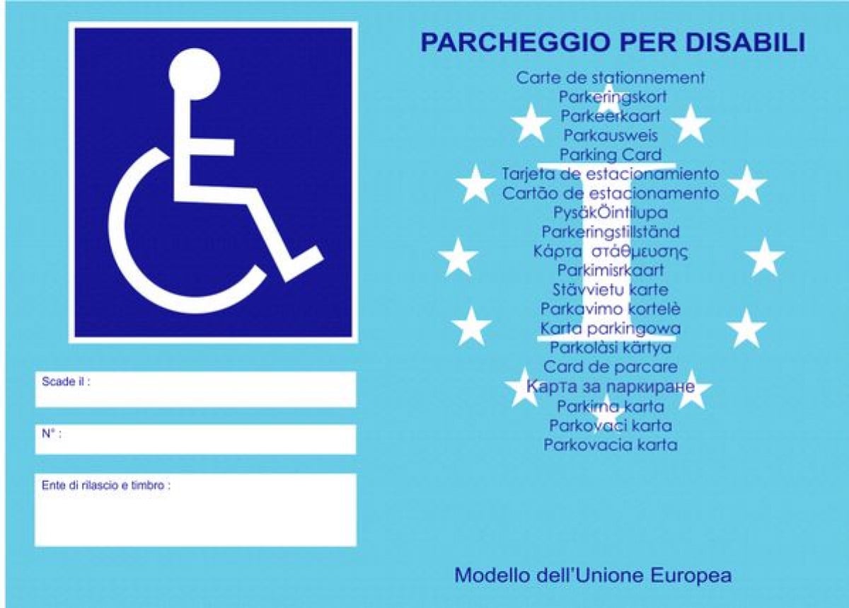 Contrassegno invalidi: cos'è e come funziona