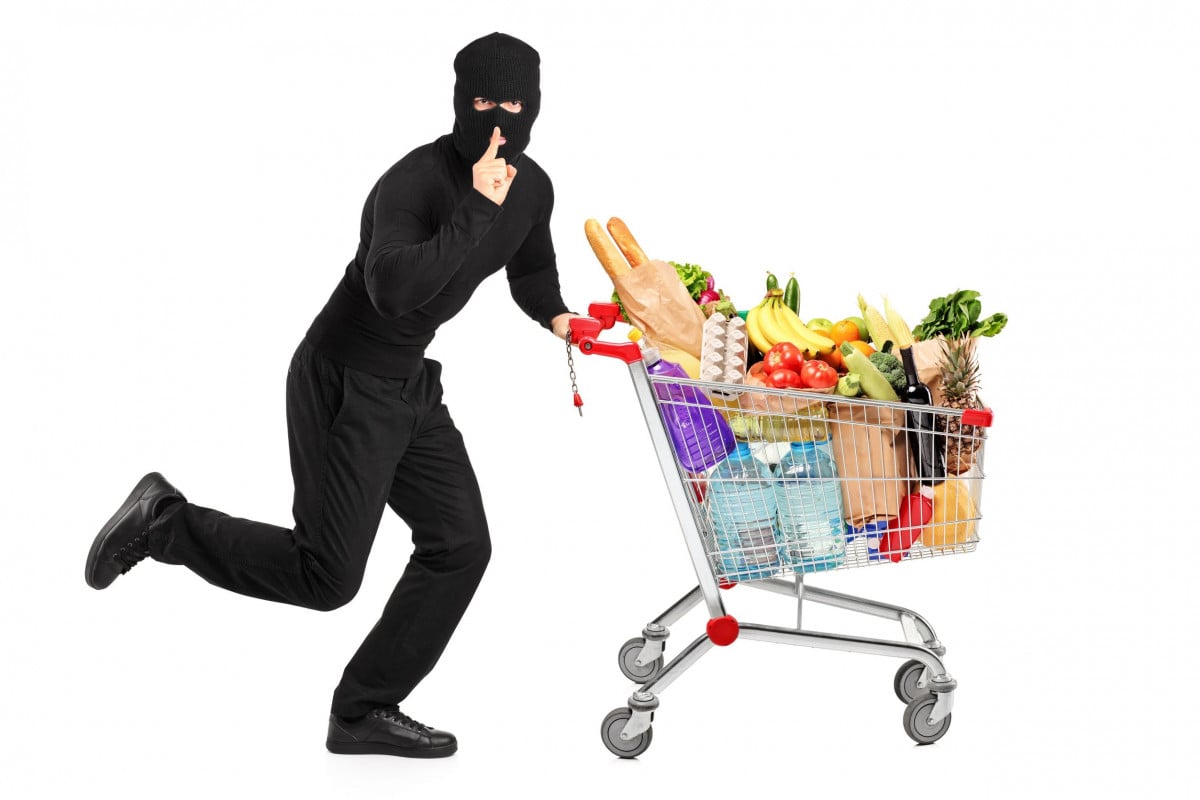 Furto al supermercato: quali conseguenze?