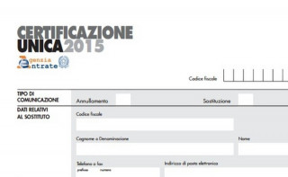 Il vecchio CUD va in 'pensione' ora c'è la nuova certificazione unica