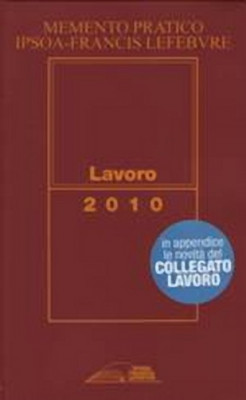 In libreria: Memento pratico / Lavoro 2010