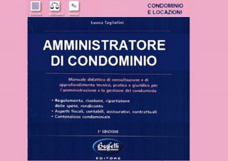 In Libreria: L'amministratore di condominio. Di Luana Tagliolini