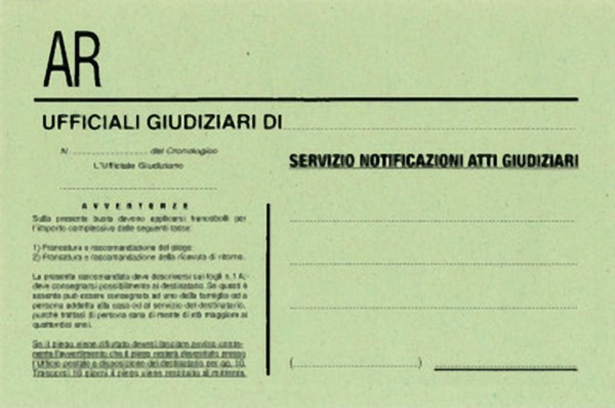 La notifica è valida se il consegnatario ha rapporti con il destinatario