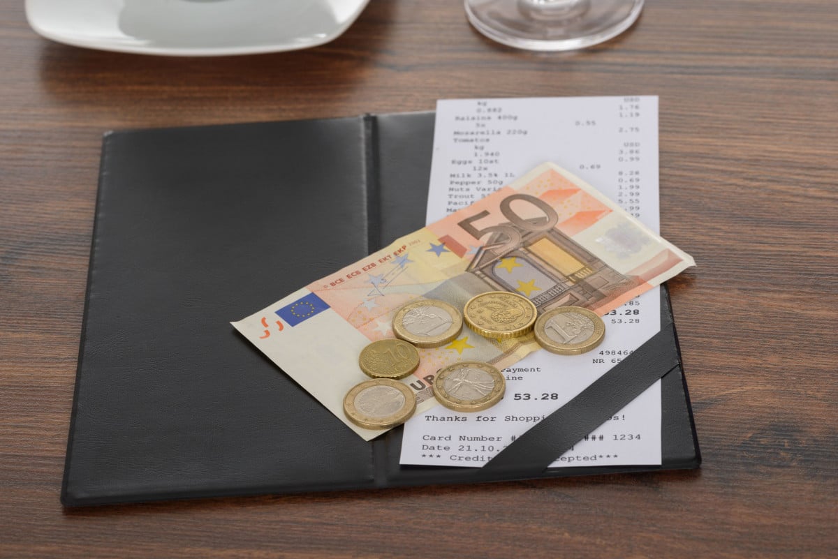 E' legale non fare conti separati al ristorante?