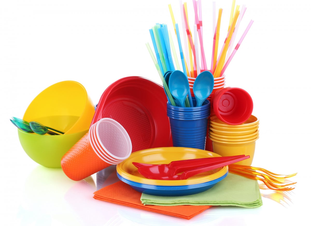 Addio piatti e posate di plastica